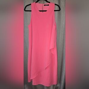 Ralph Lauren Asymmetrical Pink Dress